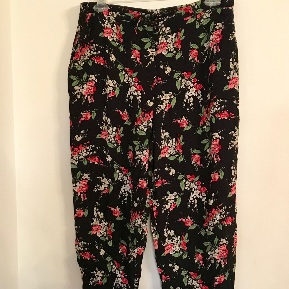 Sag Harbor Floral cropped pants